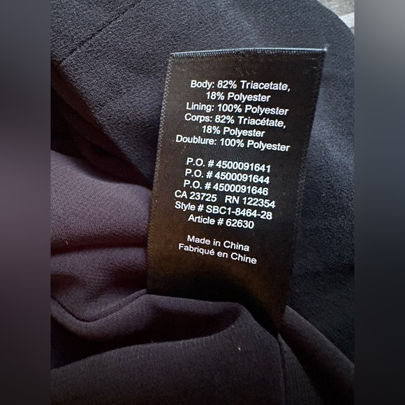 Aritzia Babaton Patricio Crepe Shift Shirt Dress Black Size 4 - Picture 11 of 11